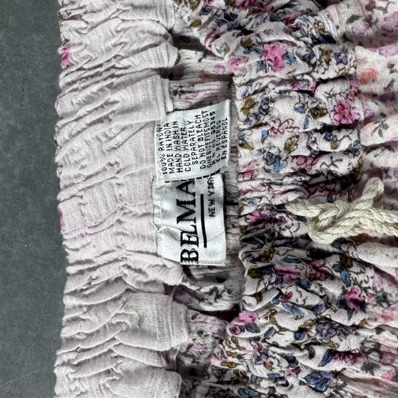 VINTAGE 90S BELMA NEW YORK FLORAL MAXI SKIRT πΈ