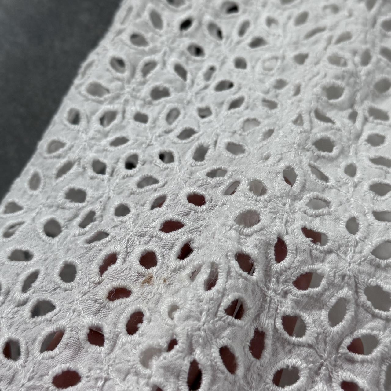 VINTAGE GAP MINI WHITE EYELET DRESS 🪽