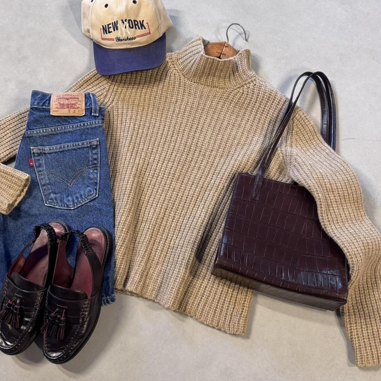 VINTAGE POLO SPORT BROWN SWEATER ☕️