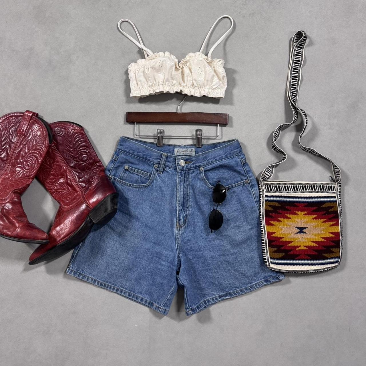 VINTAGE GREATLAND DENIM SHORTS