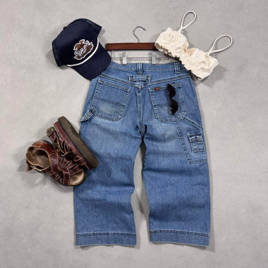 VINTAGE CARPENTER LEE 90S DENIM CAPRIS 🌞