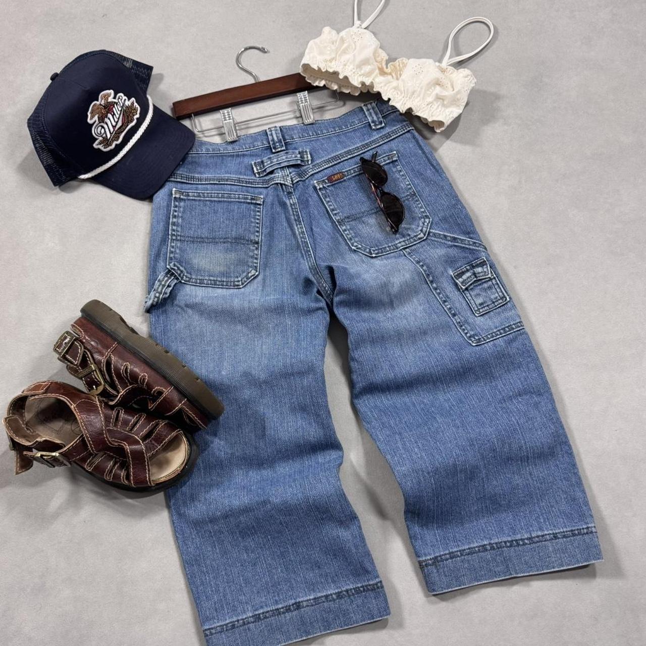 VINTAGE CARPENTER LEE 90S DENIM CAPRIS 🌞