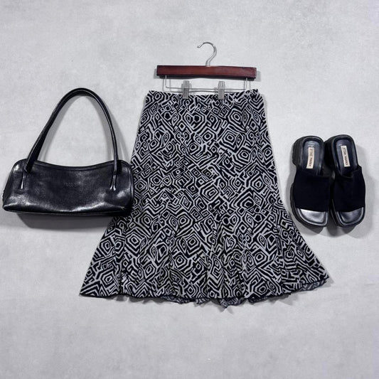 VINTAGE 90S BRIGGS NEW YORK MIDI SKIRT