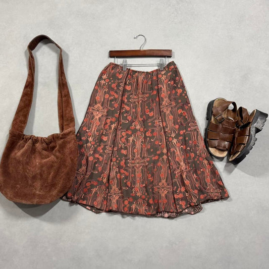 VINTAGE 90S LOCO LINDO MIDI SKIRT 🌿
