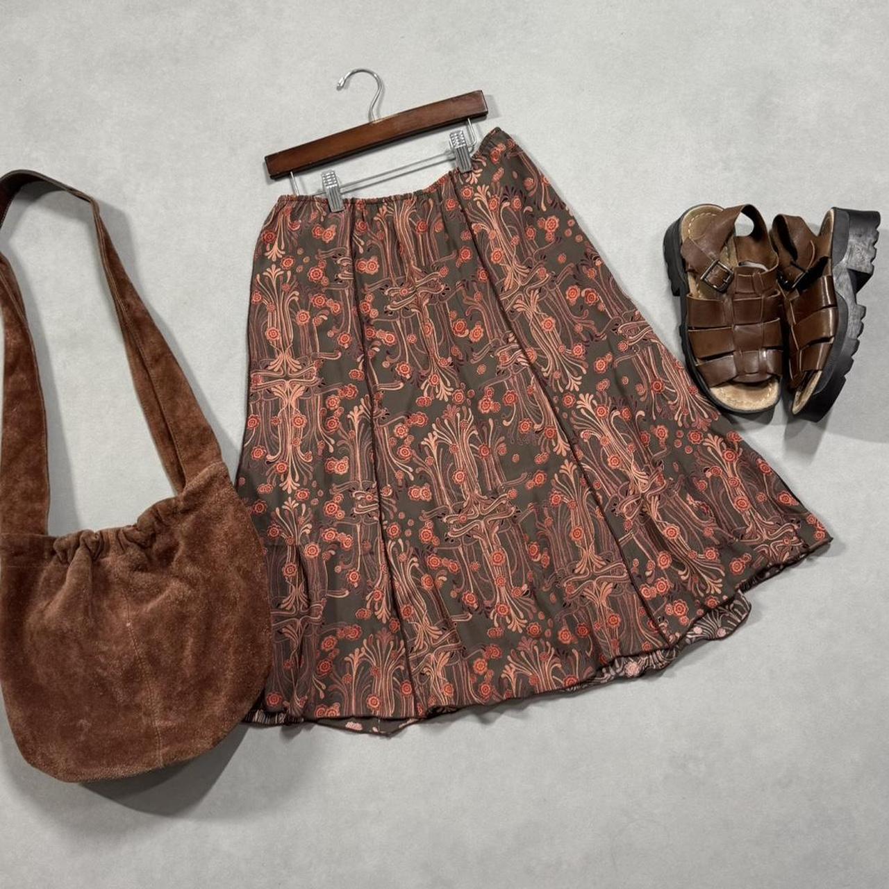 VINTAGE 90S LOCO LINDO MIDI SKIRT 🌿