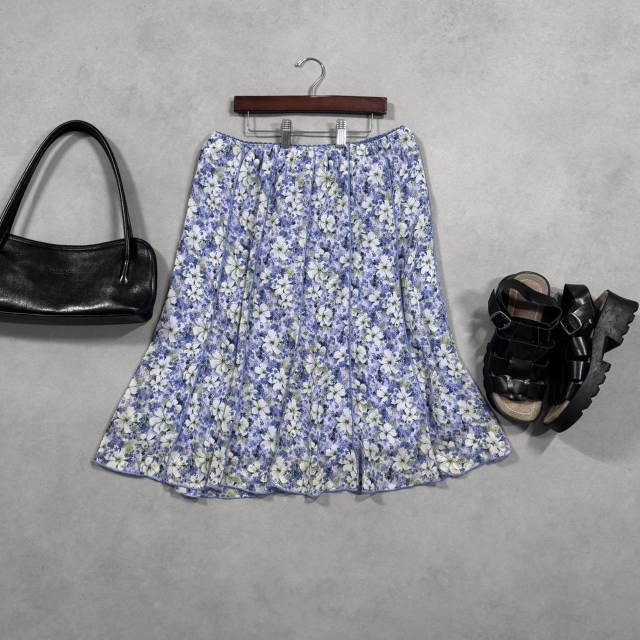 VINTAGE 90S CONNECTED APPAREL MIDI SKIRT
