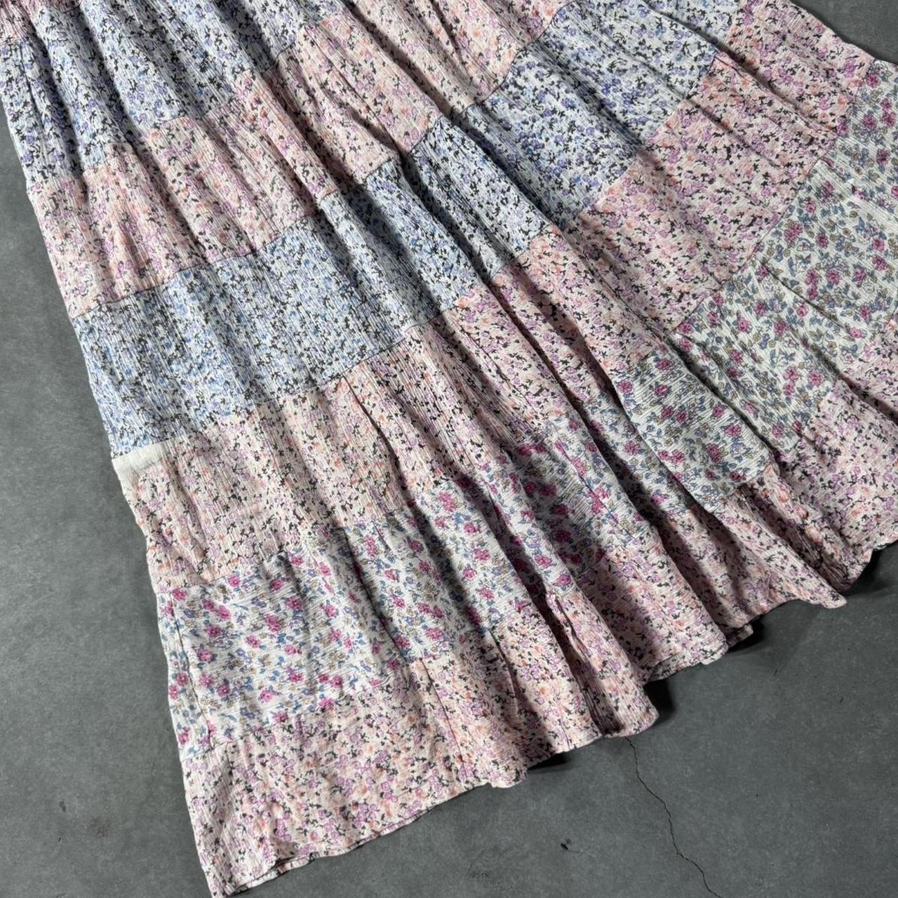 VINTAGE 90S BELMA NEW YORK FLORAL MAXI SKIRT 🌸
