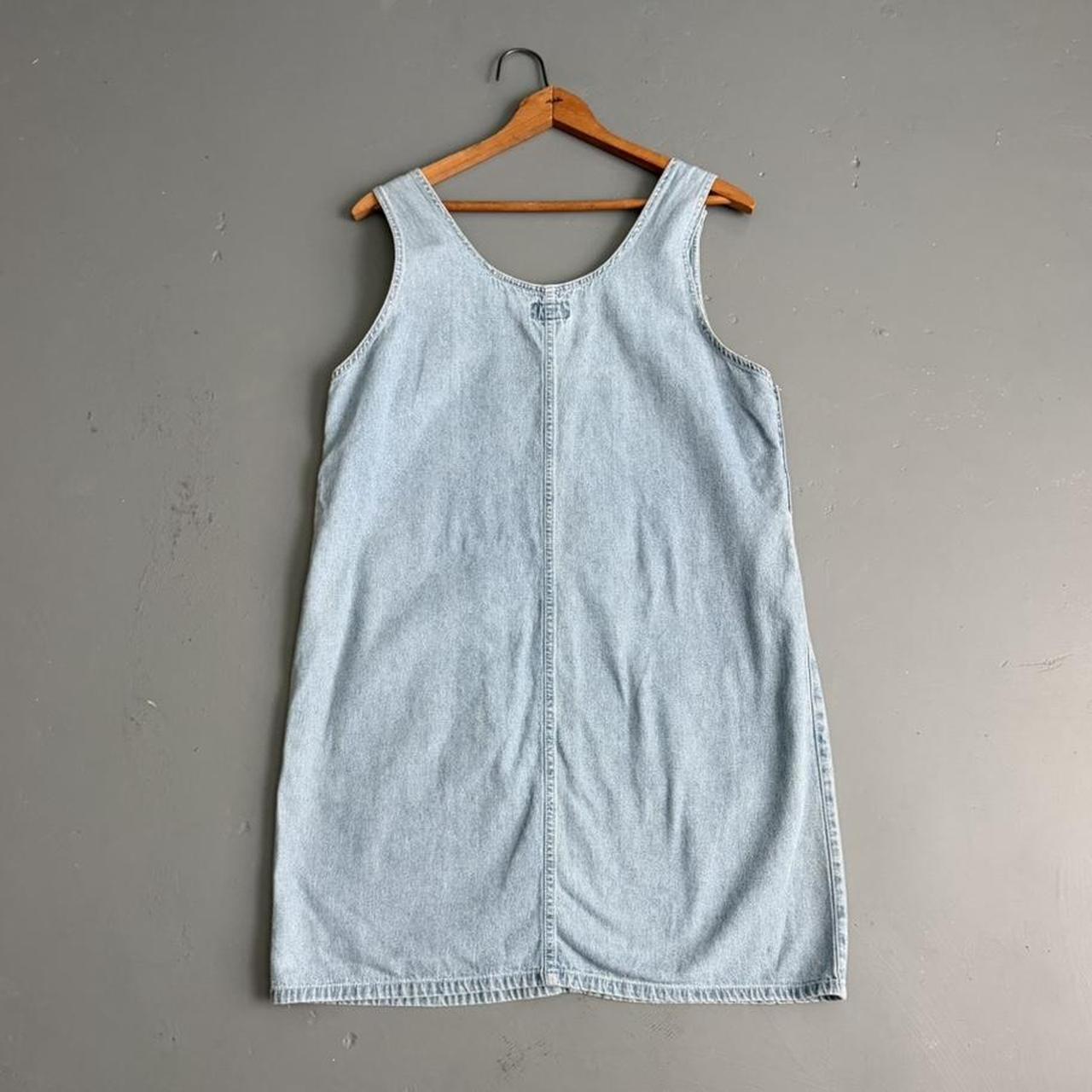 VINTAGE 90S SOSTANZA DENIM MINI DRESS