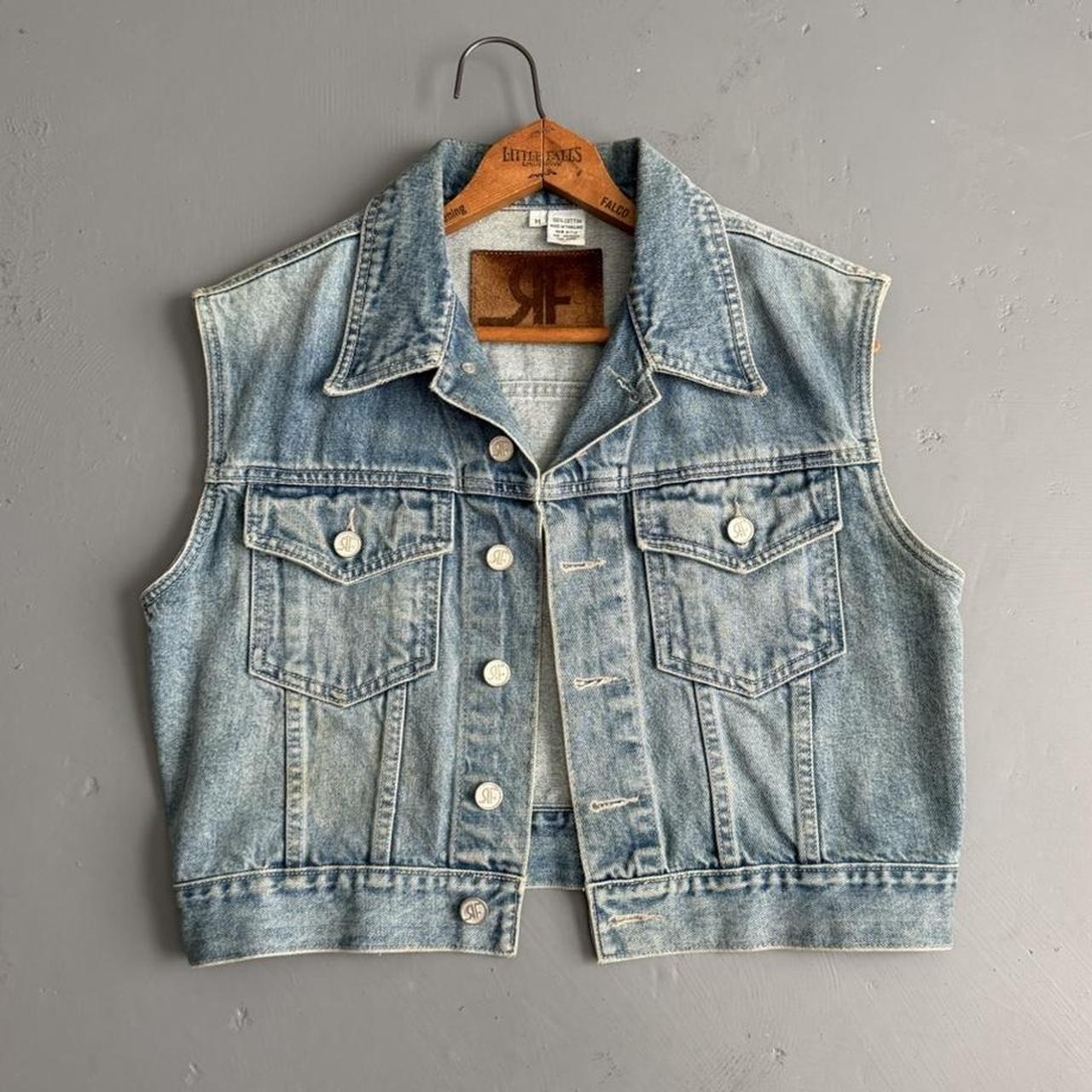 VINTAGE 90S DENIM VEST 🪐