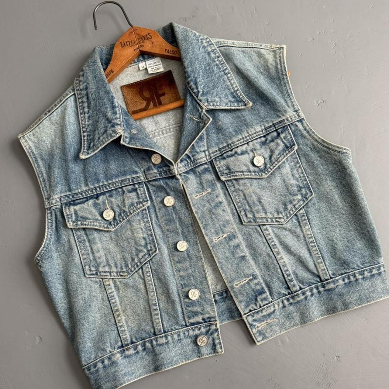 VINTAGE 90S DENIM VEST 🪐