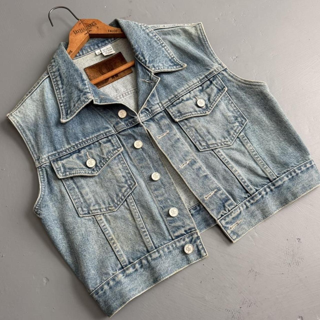 VINTAGE 90S DENIM VEST 🪐