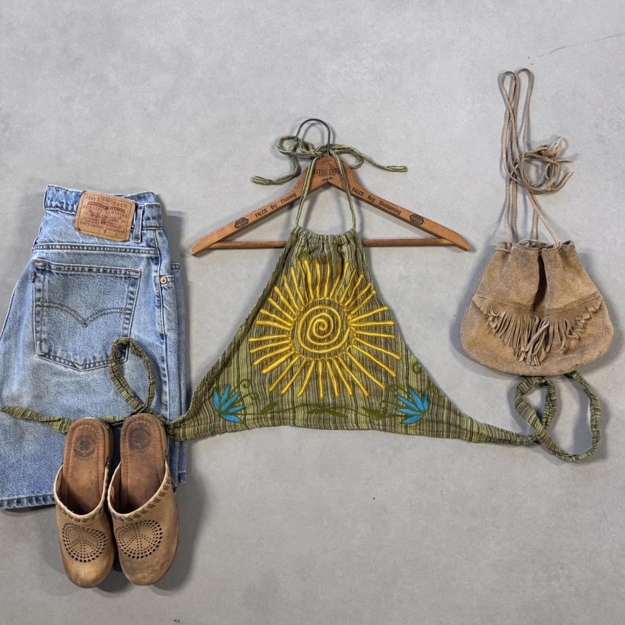 VINTAGE CROCHET HALTER TOP 🌞✌🏼