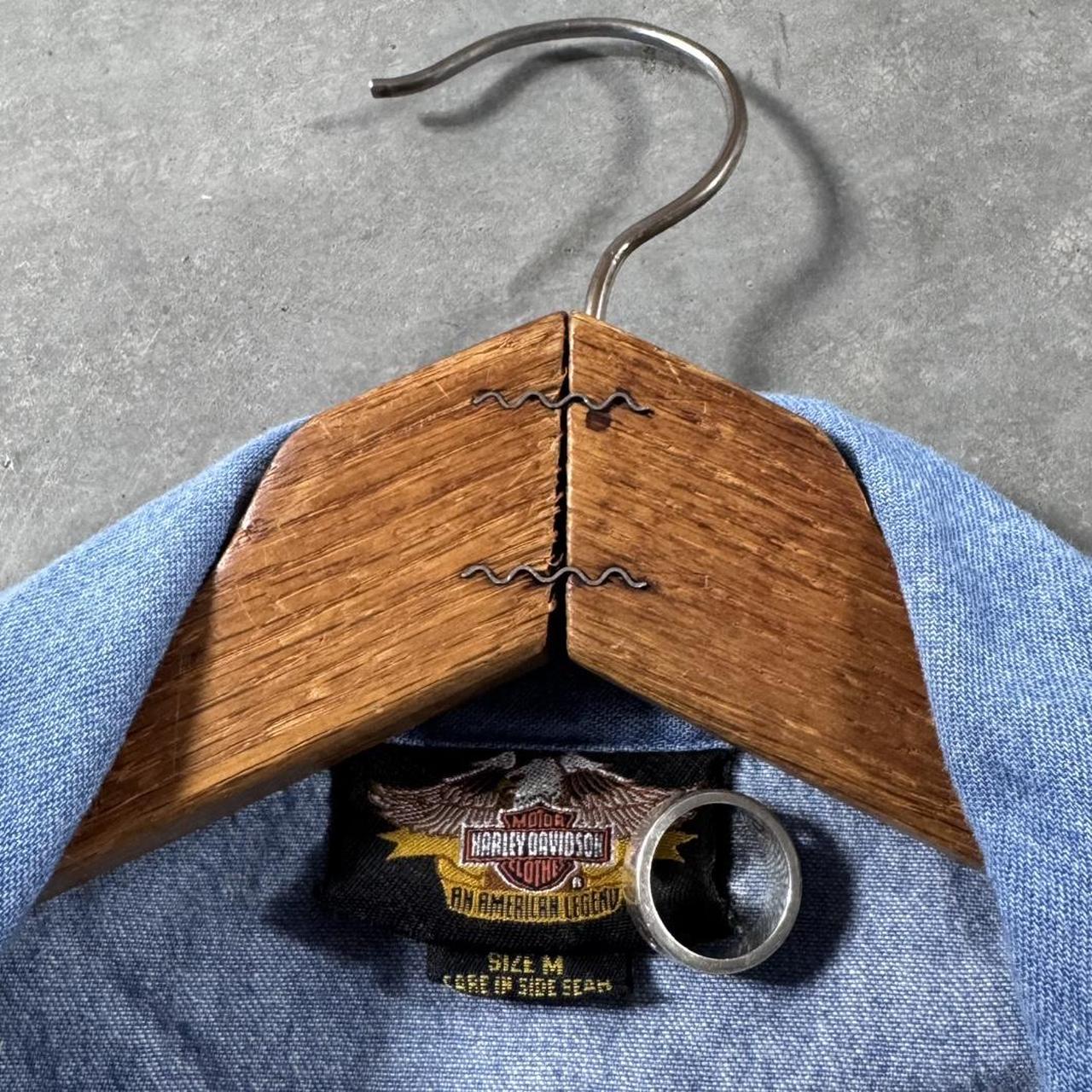 VINTAGE 90S HARLEY DAVIDSON DENIM VEST 🏍️