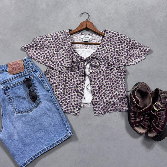 VINTAGE 90S DARIAN FLORAL CARDIGAN 🌸