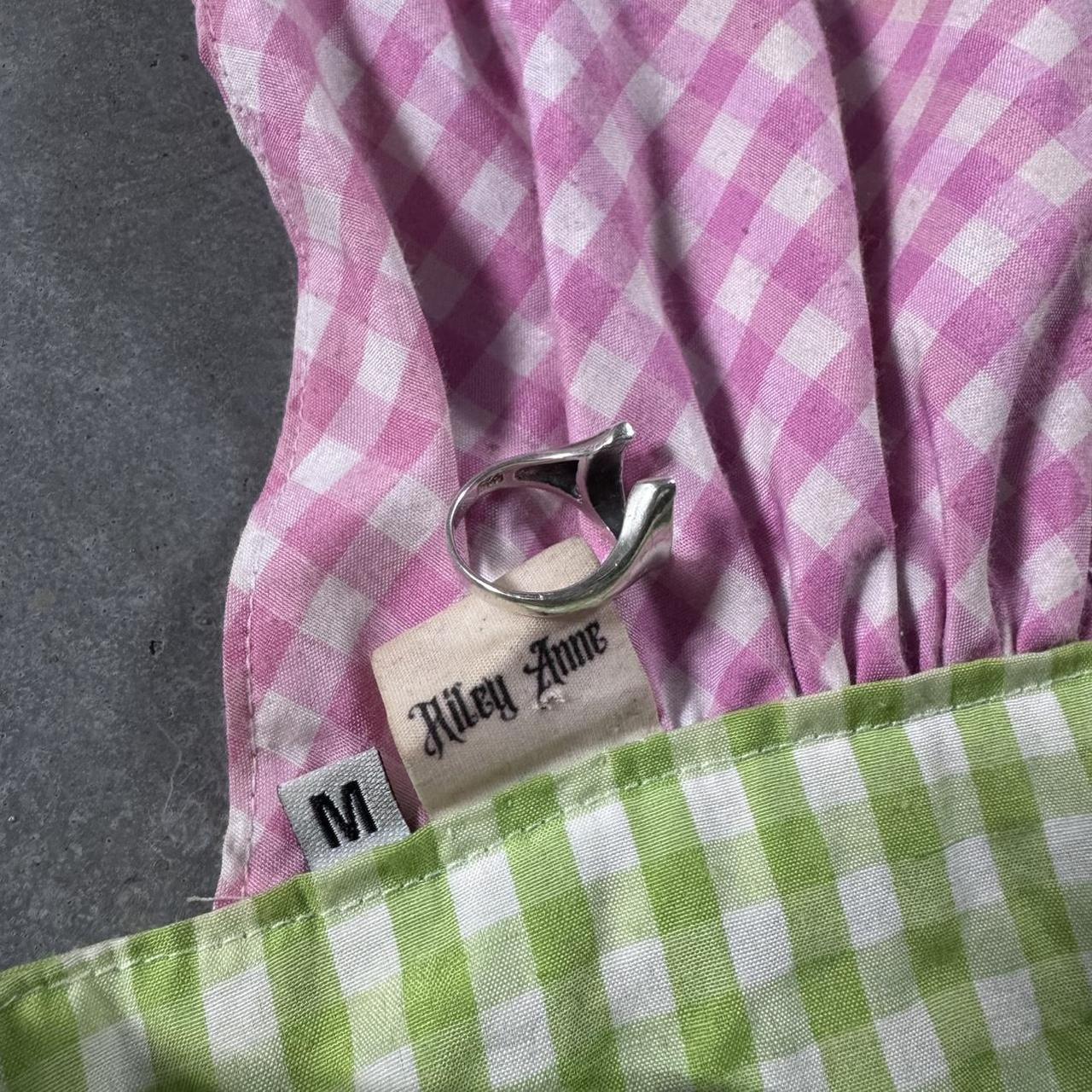 VINTAGE RILEY ANNE PLAID HALTER TOP