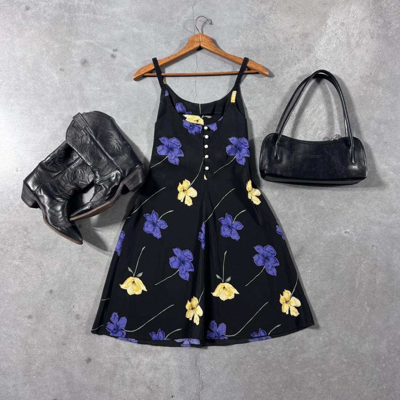 VINTAGE 90S DBY MINI FLORAL DRESS 🪻