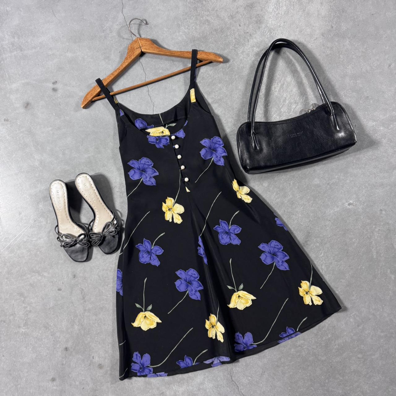 VINTAGE 90S DBY MINI FLORAL DRESS 🪻