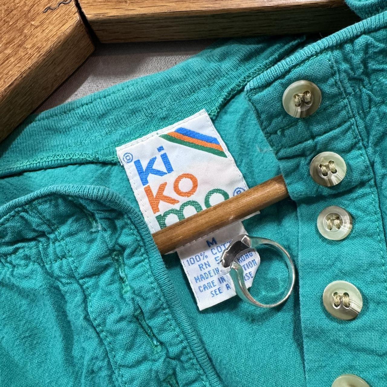 VINTAGE 90S KIKOMO BLUE TANK TOP 🌞
