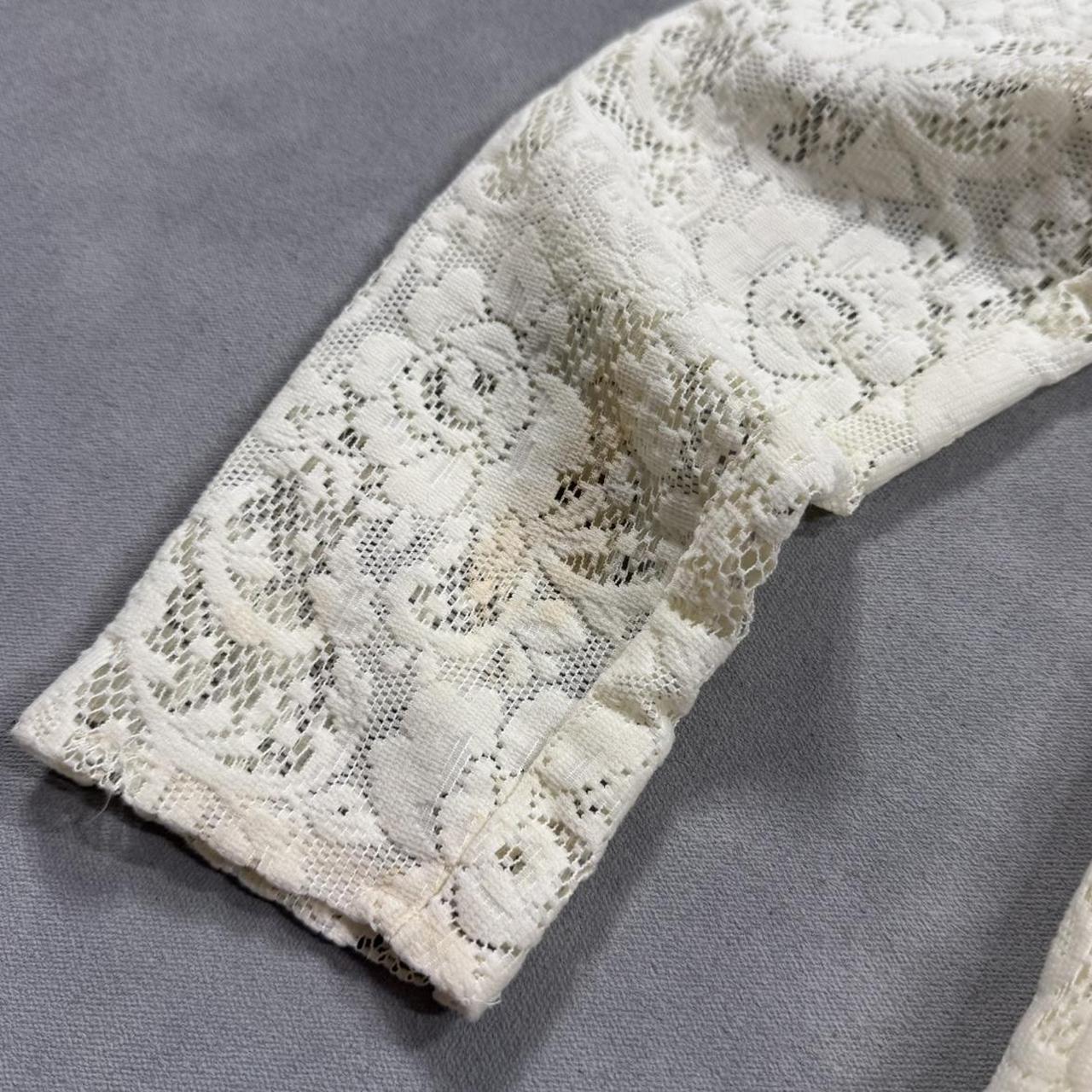 VINTAGE LACE SHEER LONG SLEEVE