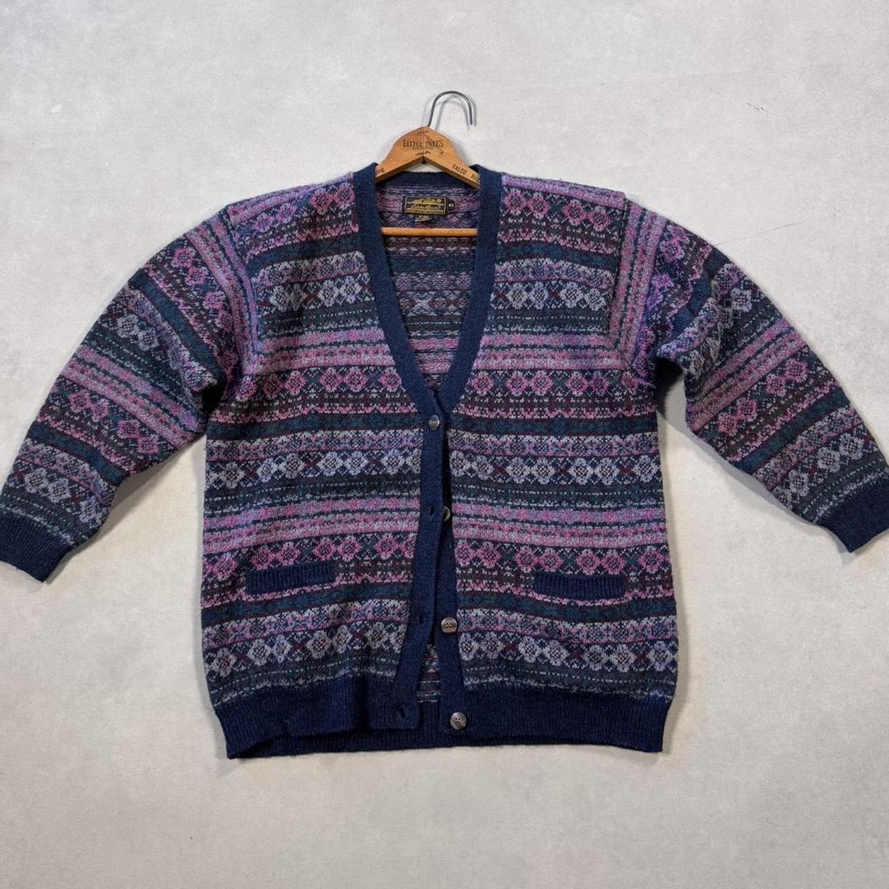 VINTAGE 90S EDDIE BAUER WOOL CARDIGAN 🌻