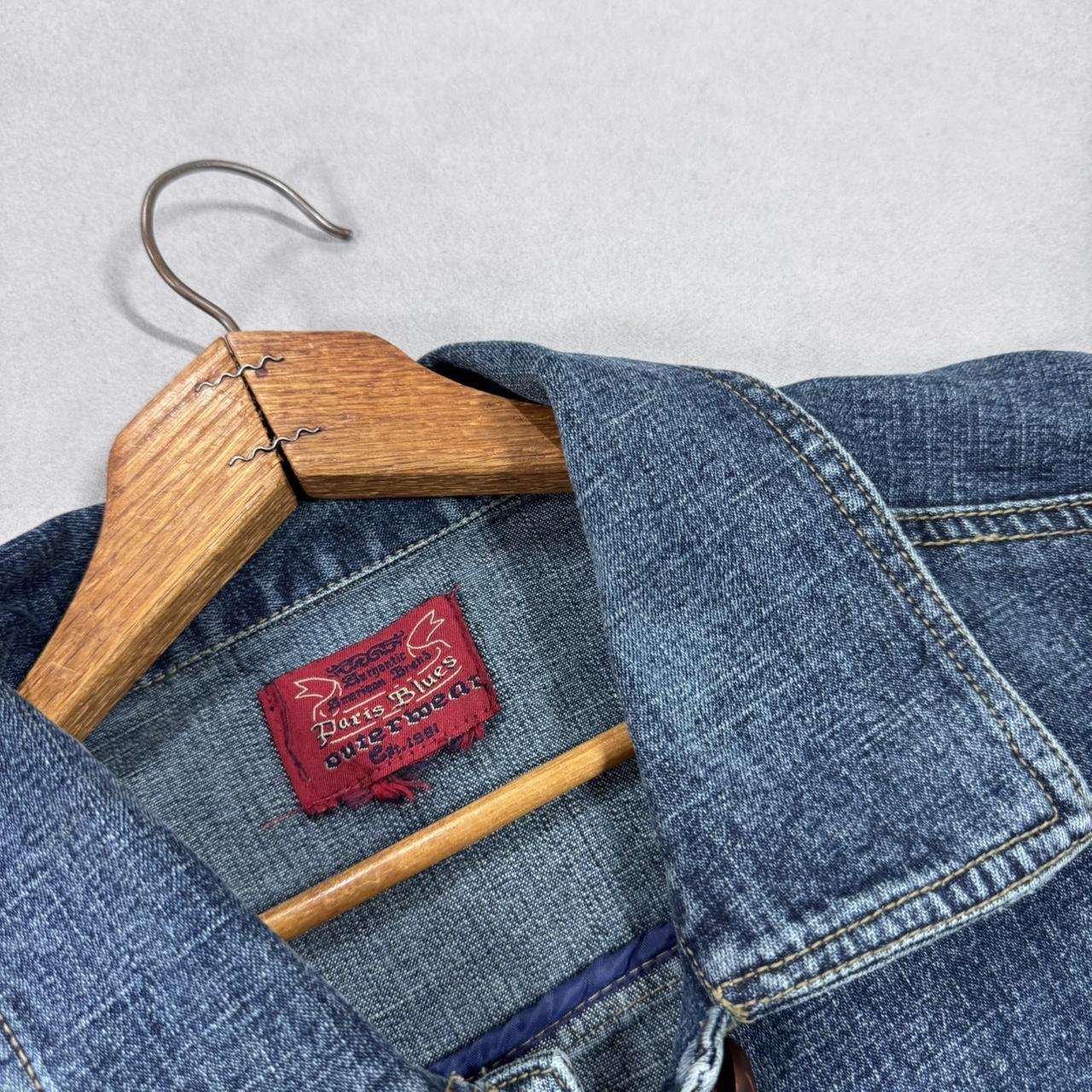 VINTAGE PARIS BLUES DENIM JACKET ☕️