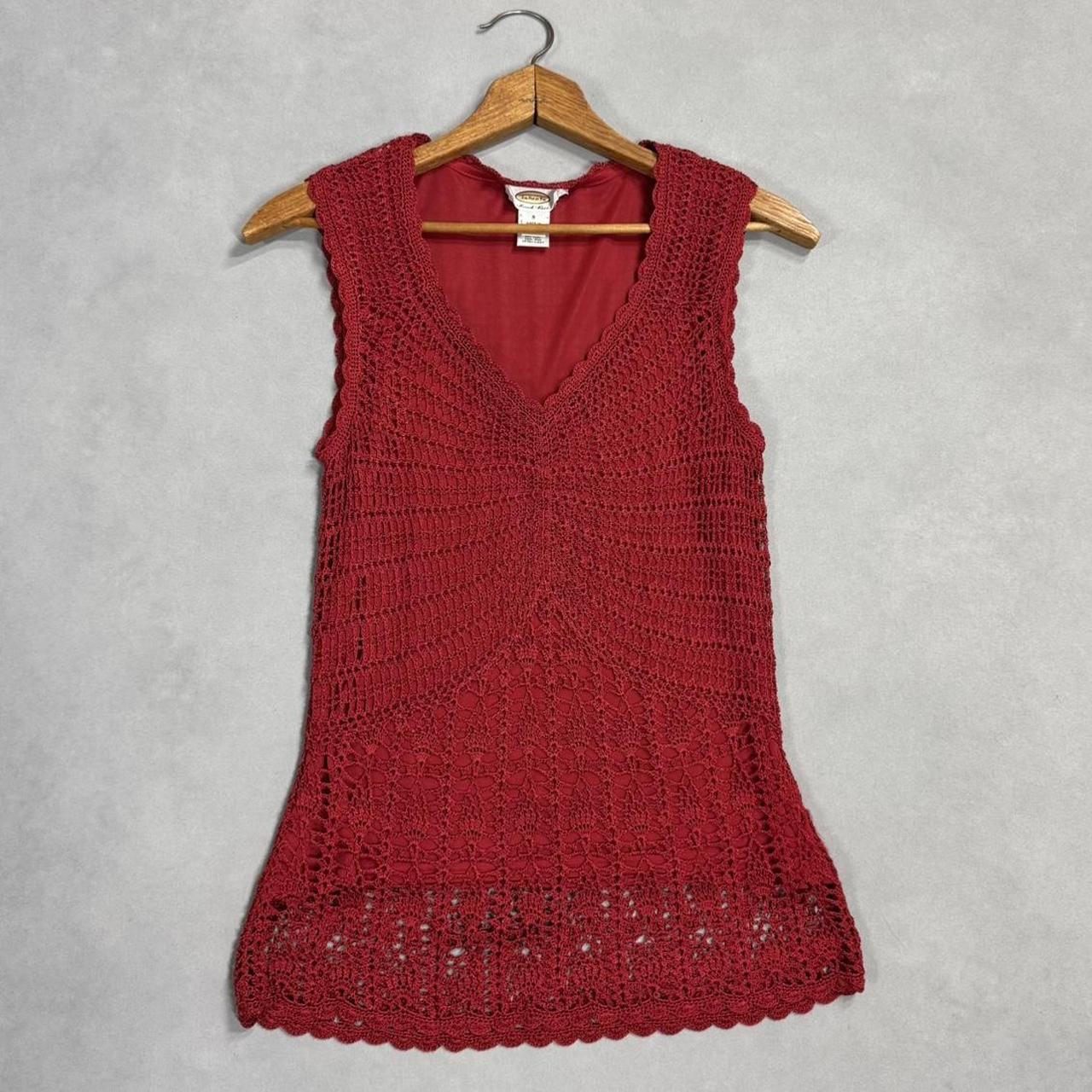 VINTAGE TALBOTS KNIT BLOUSE
