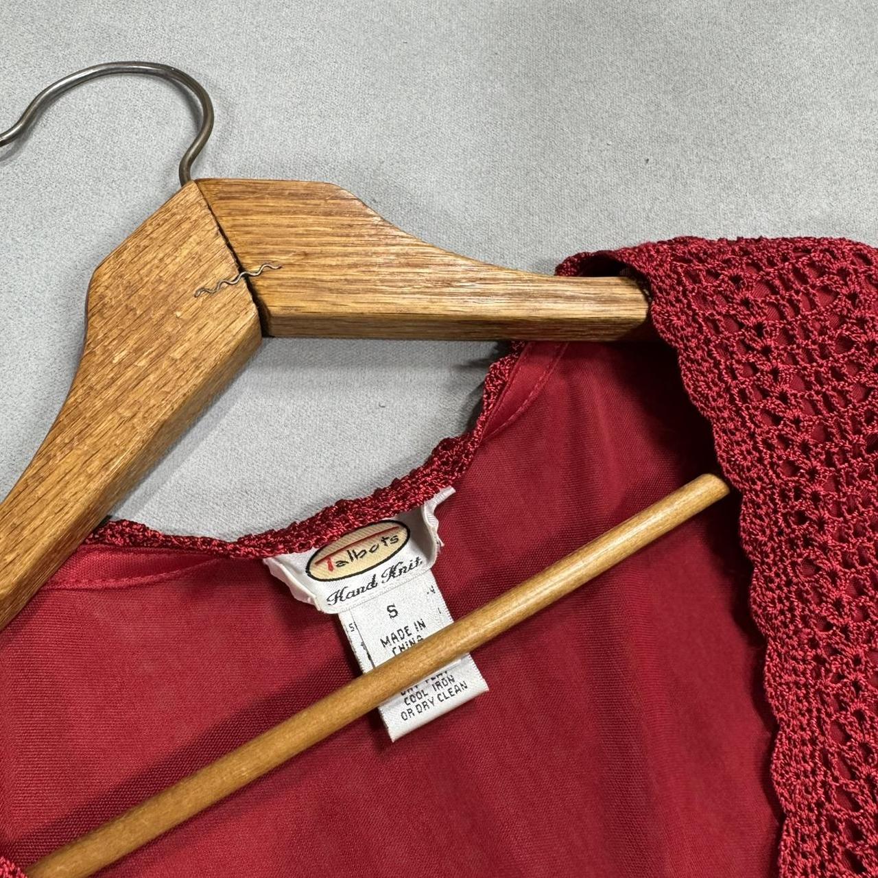 VINTAGE TALBOTS KNIT BLOUSE