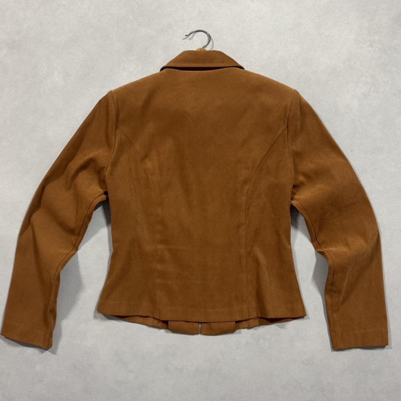 VINTAGE 90S “E DOT” BROWN JACKET 🐌