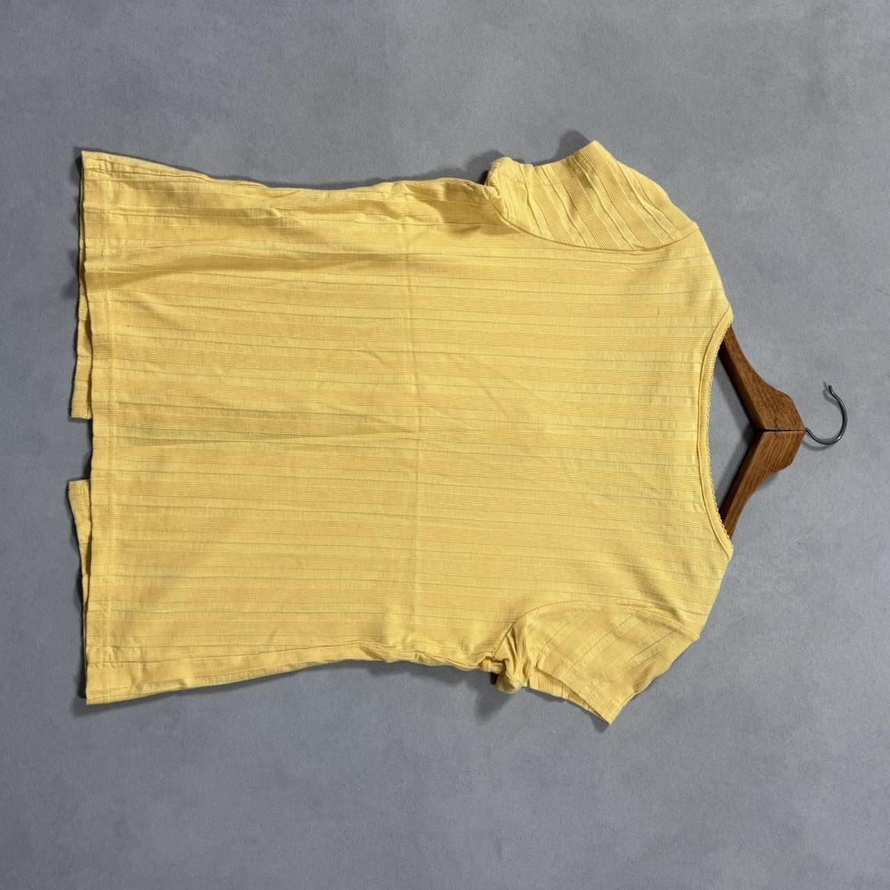VINTAGE ARIZONA YELLOW SHORT SLEEVE CARDIGAN 🌵