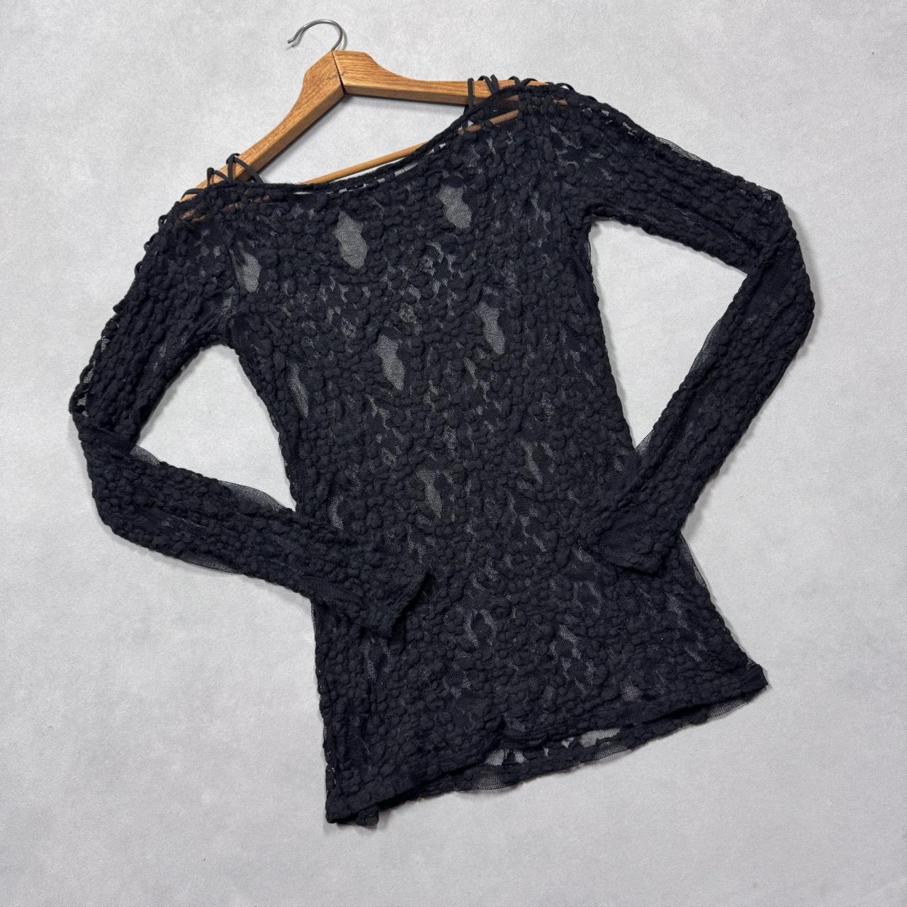 VINTAGE LACE SHEER LONG SLEEVE
