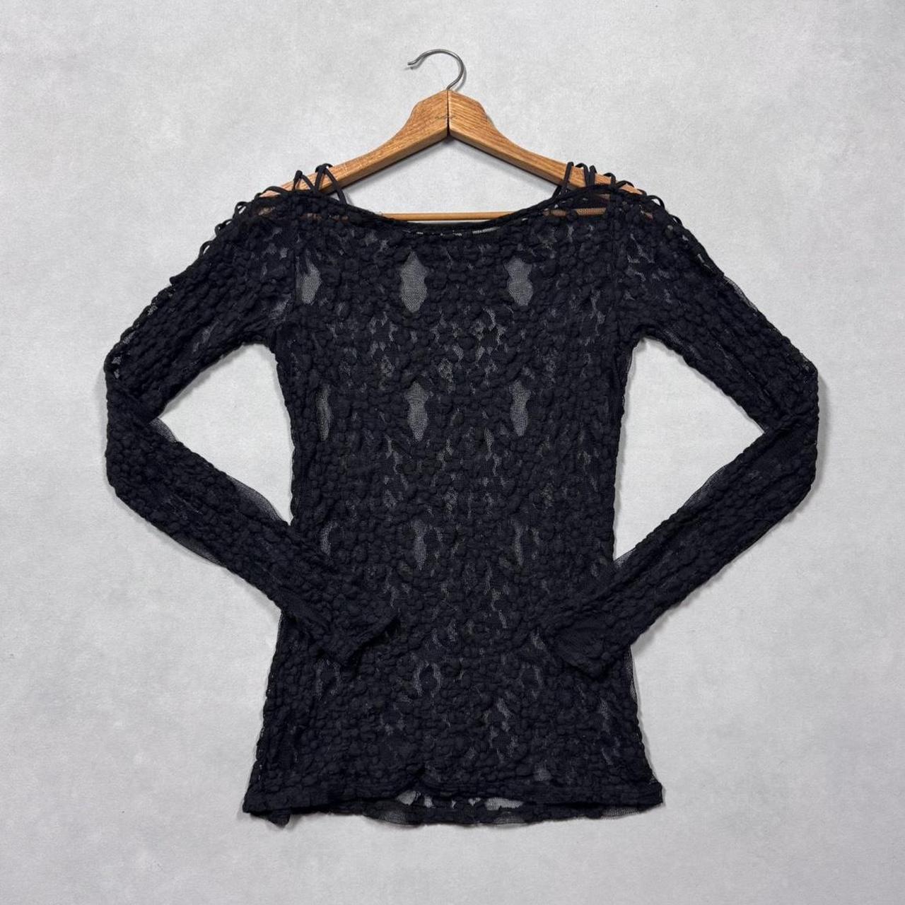VINTAGE LACE SHEER LONG SLEEVE