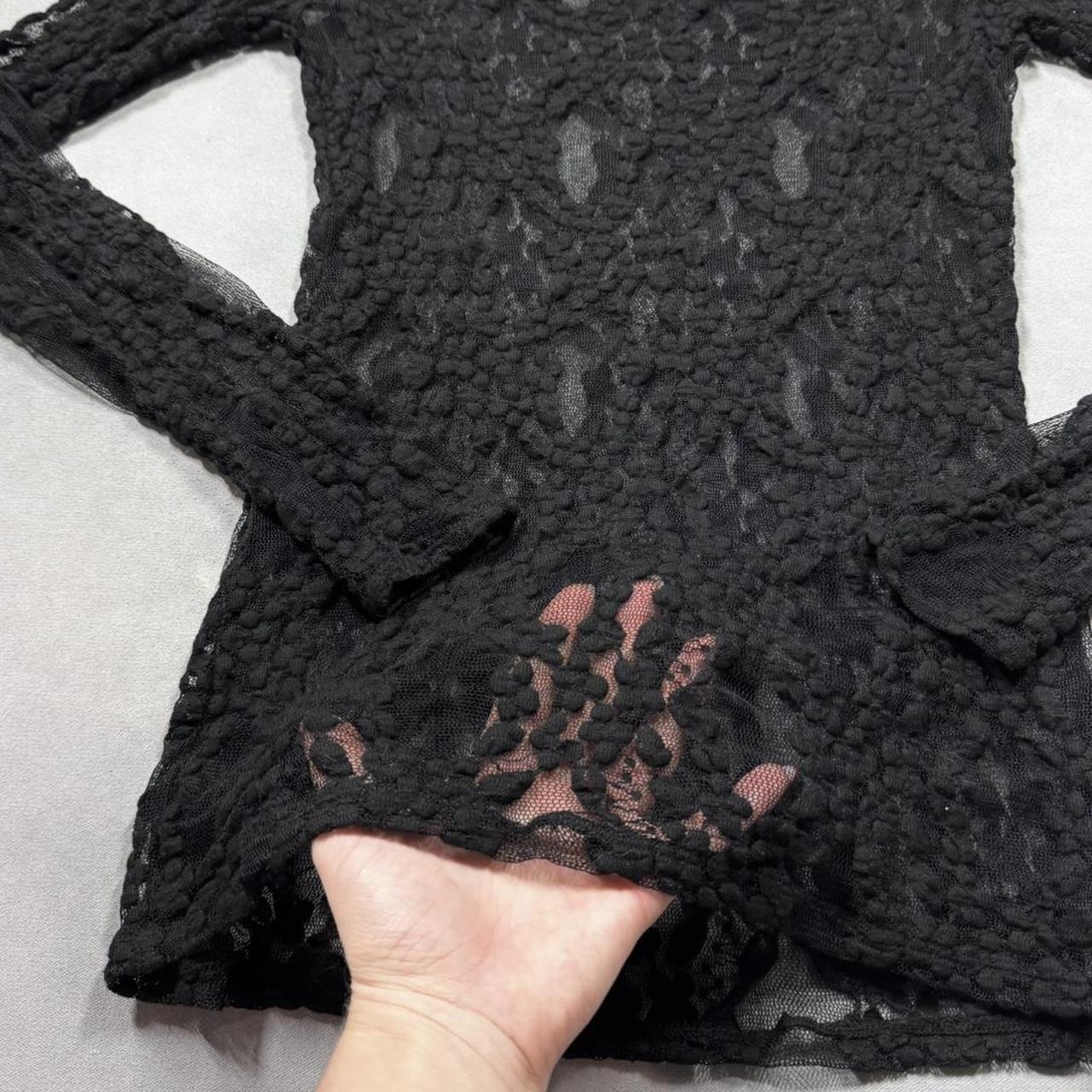 VINTAGE LACE SHEER LONG SLEEVE