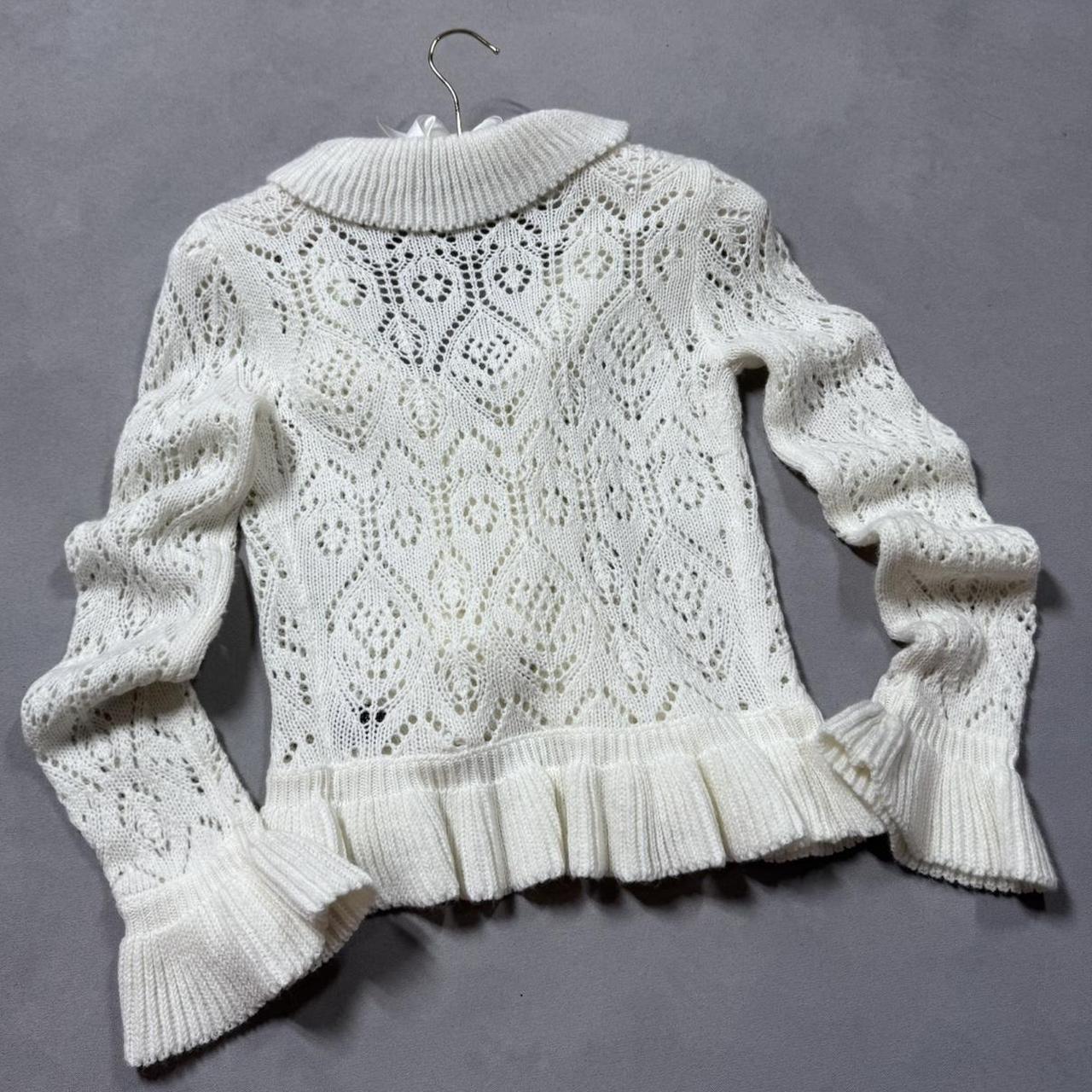 VINTAGE 90S A.BYER TIE CARDIGAN