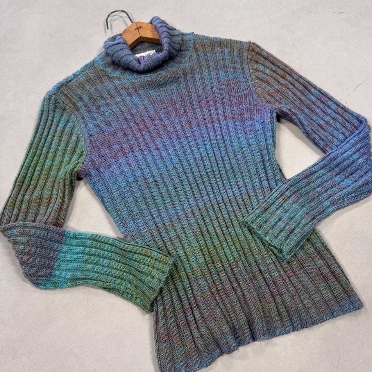 VINTAGE COLDWATER CREEK RAINBOW SWEATER 🍂