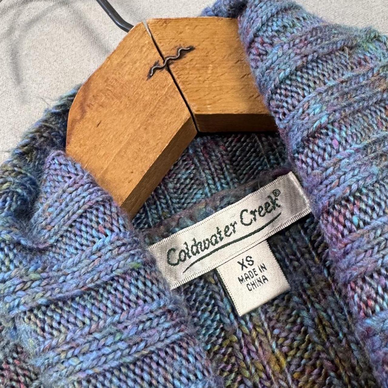 VINTAGE COLDWATER CREEK RAINBOW SWEATER 🍂