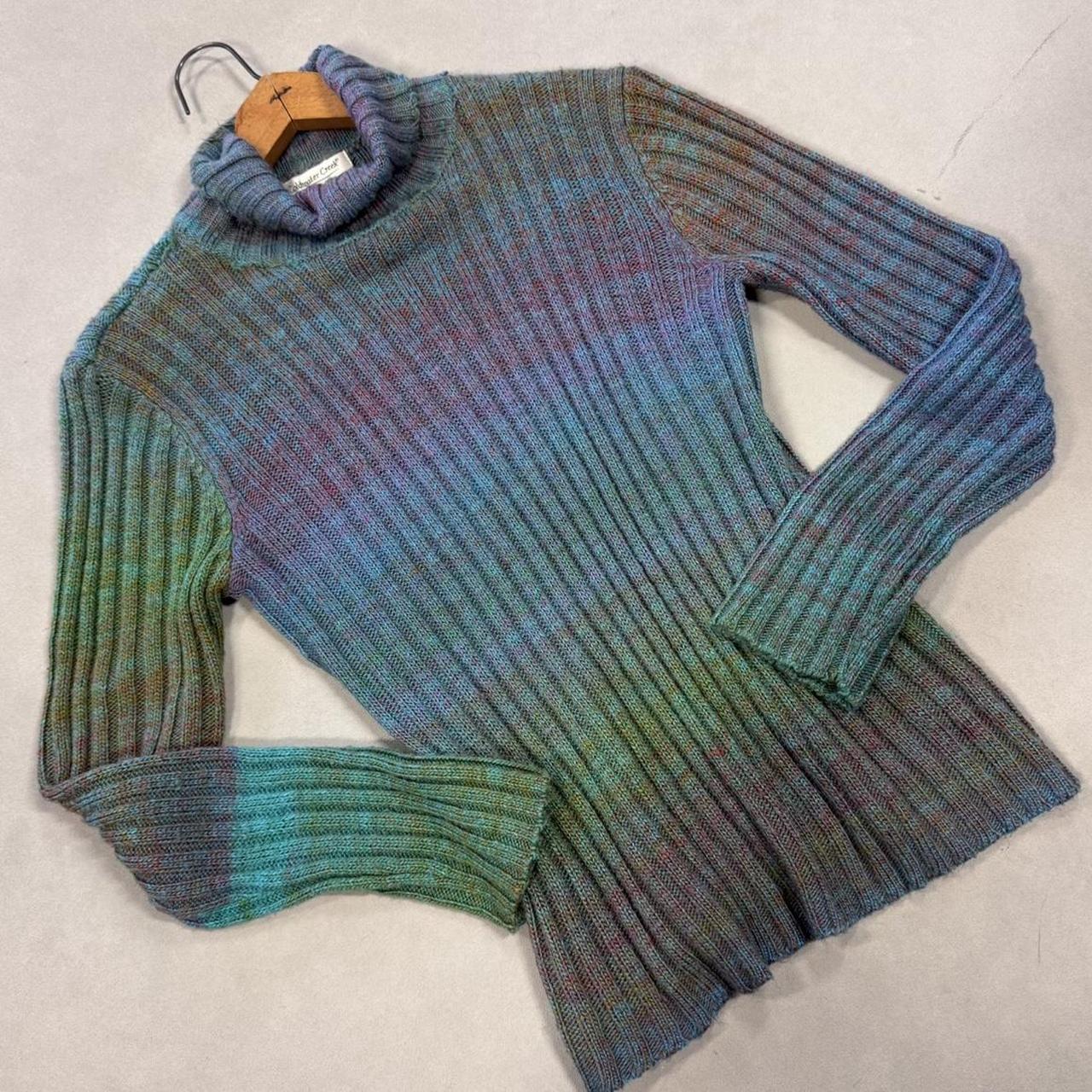 VINTAGE COLDWATER CREEK RAINBOW SWEATER 🍂