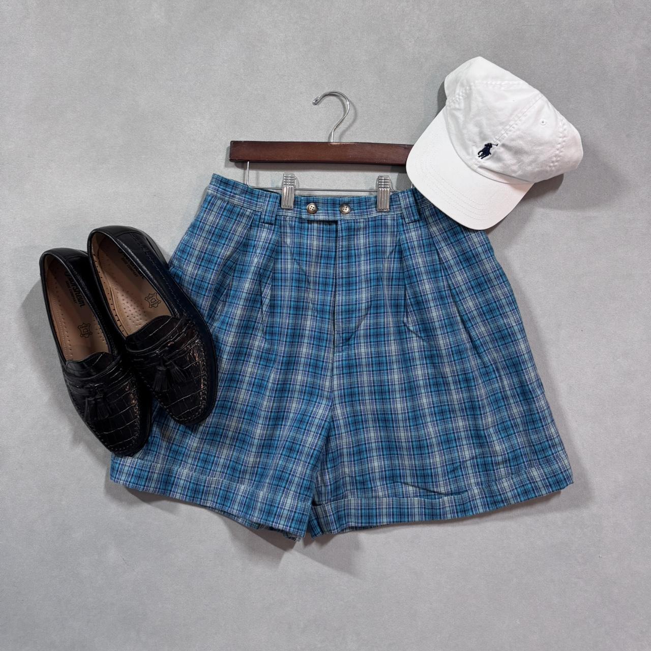 VINTAGE GAP PLAID PREPPY SHORTS