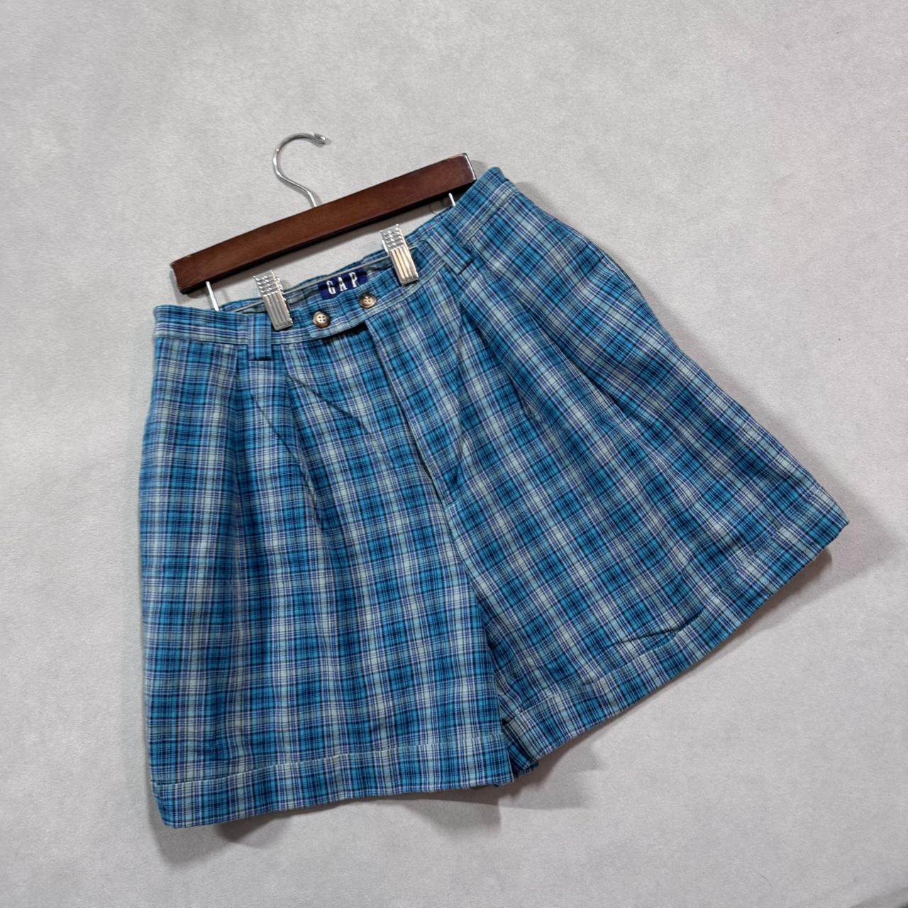 VINTAGE GAP PLAID PREPPY SHORTS