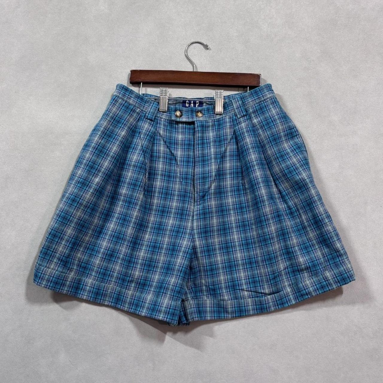 VINTAGE GAP PLAID PREPPY SHORTS