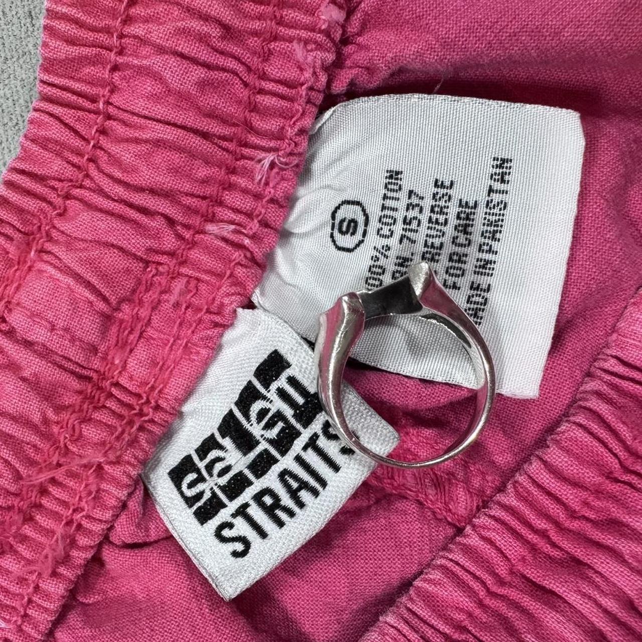 VINTAGE 90S SALEM STRAIGHTS PINK CAPRI PANTS