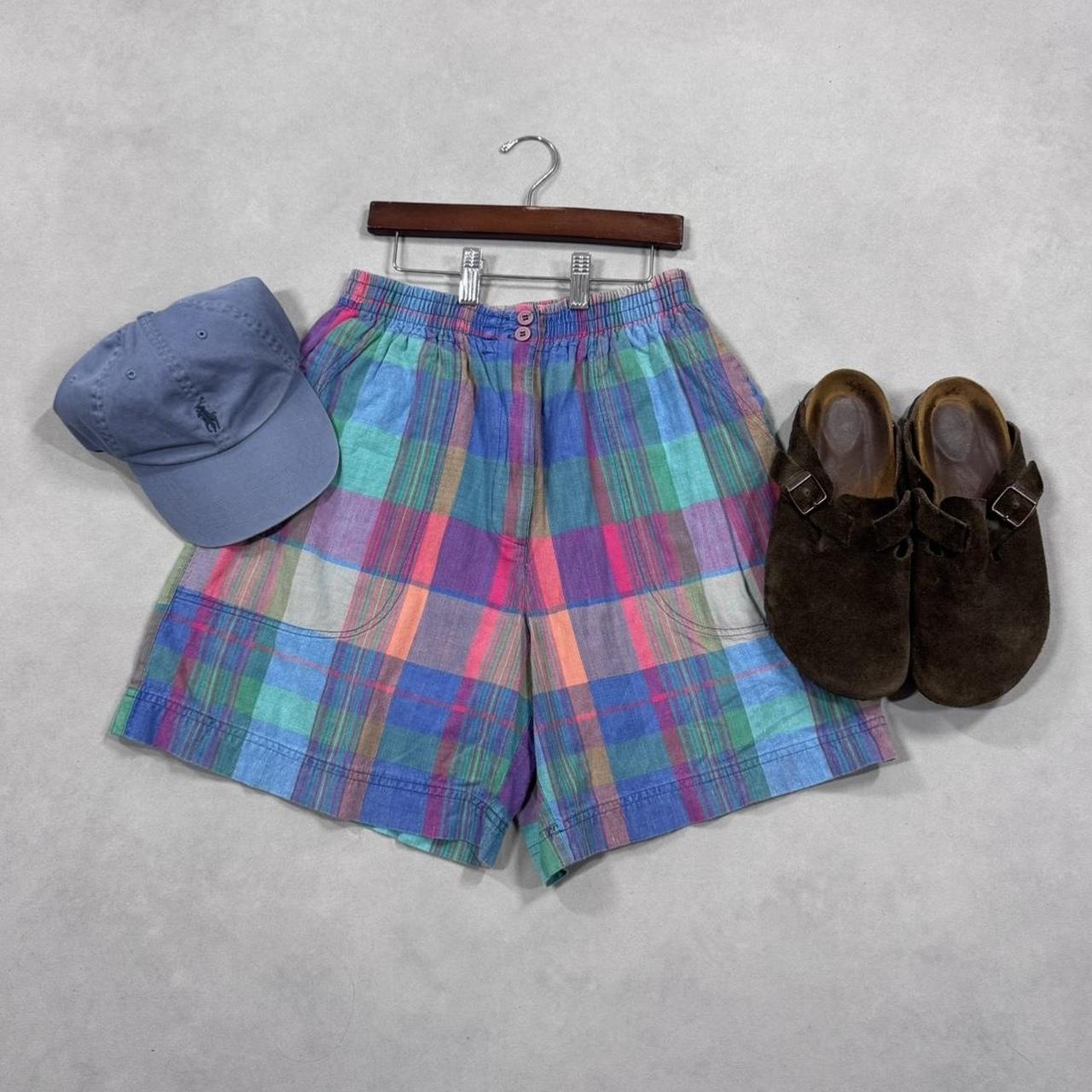 VINTAGE 90S PICKET & POST RAINBOW SHORTS
