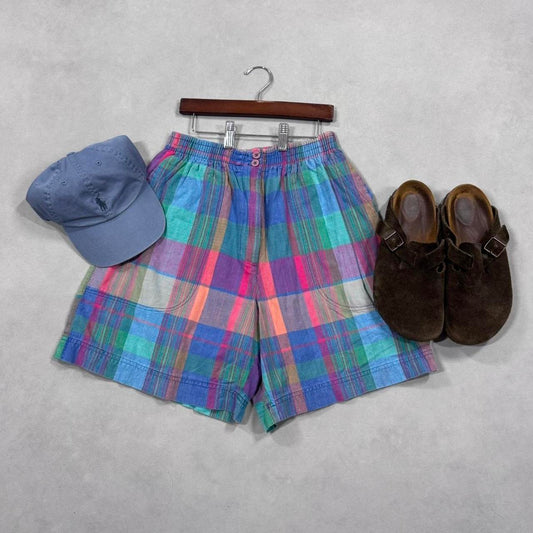 VINTAGE 90S PICKET & POST RAINBOW SHORTS