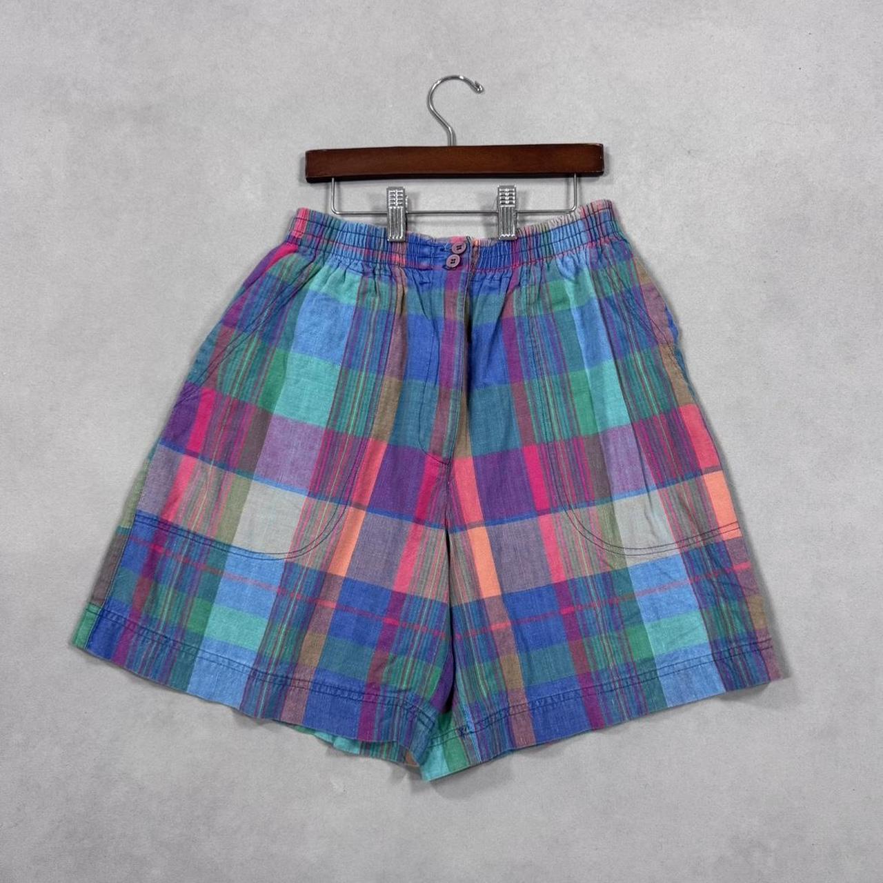 VINTAGE 90S PICKET & POST RAINBOW SHORTS