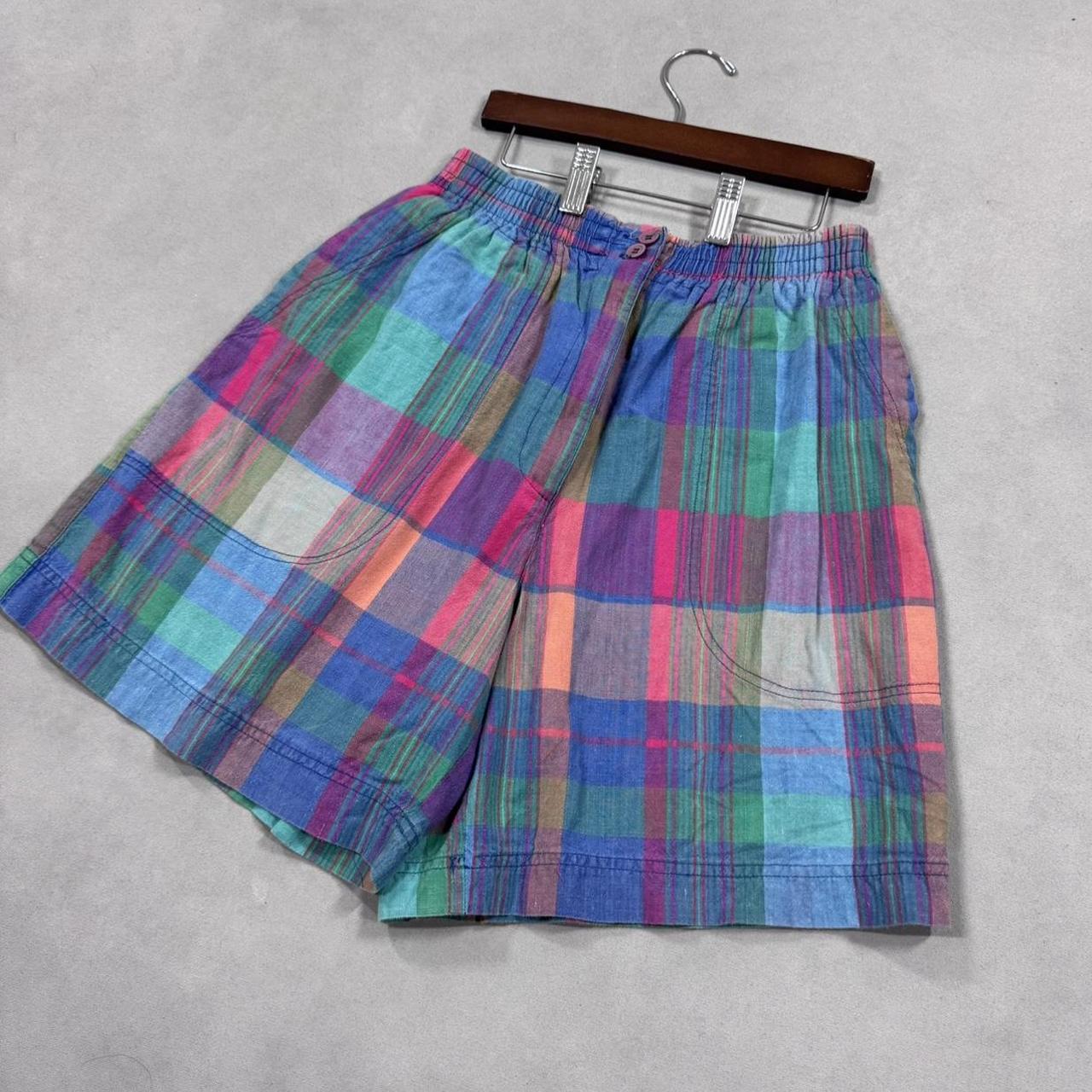 VINTAGE 90S PICKET & POST RAINBOW SHORTS