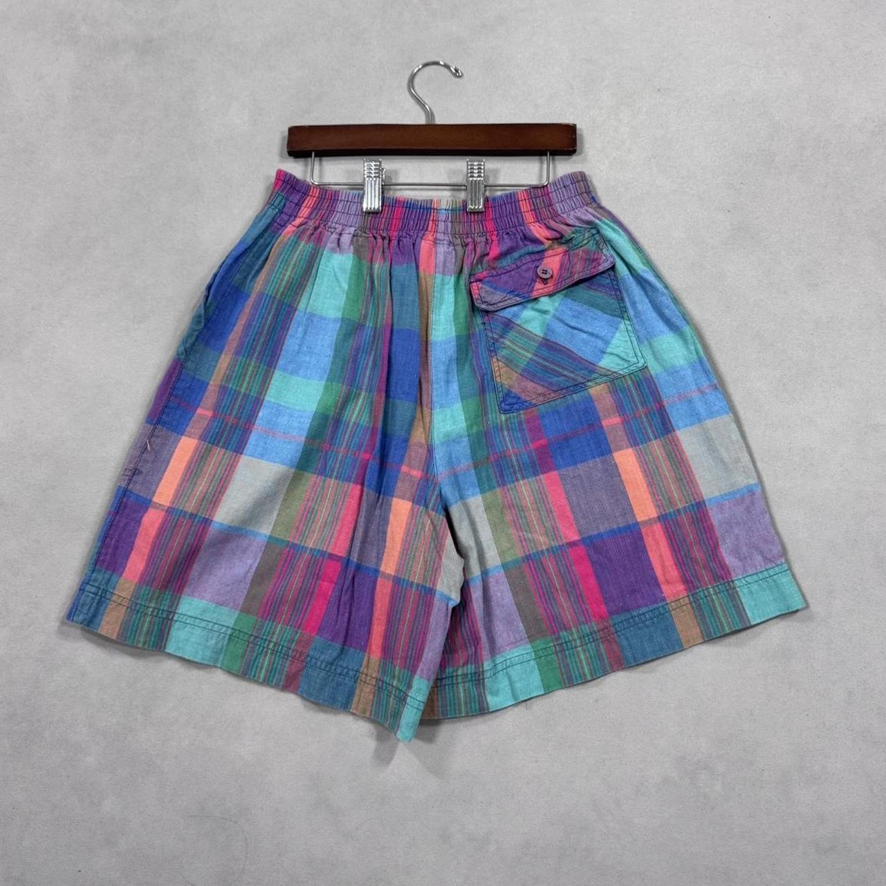 VINTAGE 90S PICKET & POST RAINBOW SHORTS