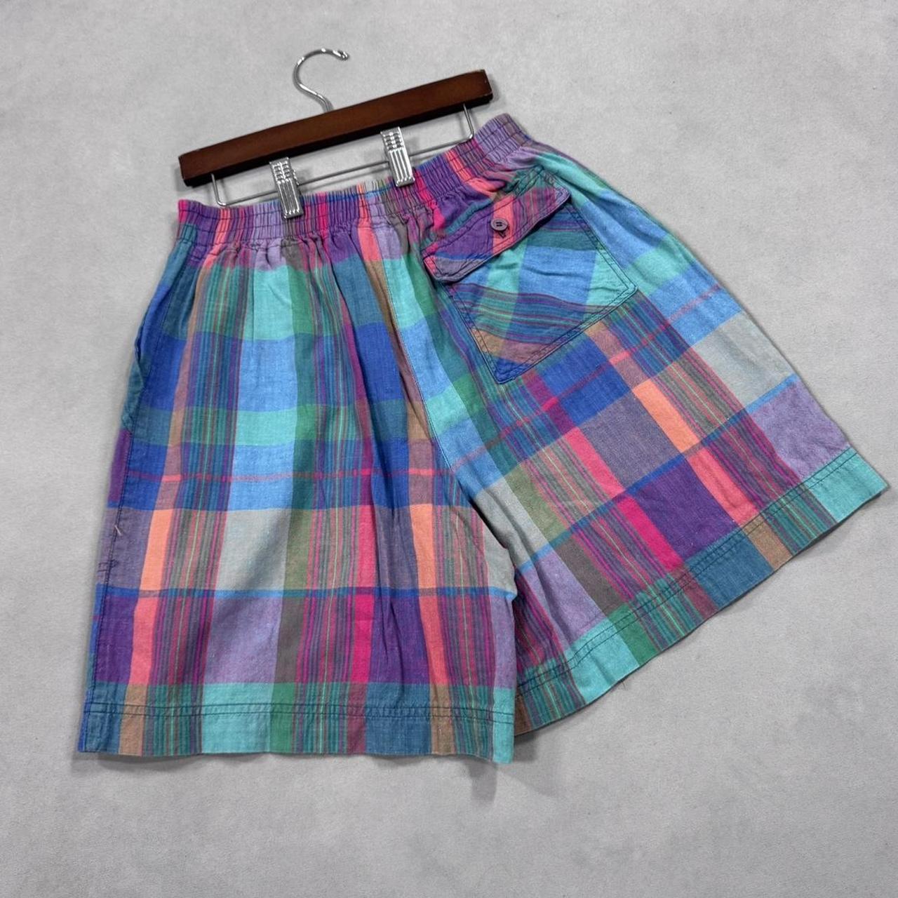 VINTAGE 90S PICKET & POST RAINBOW SHORTS