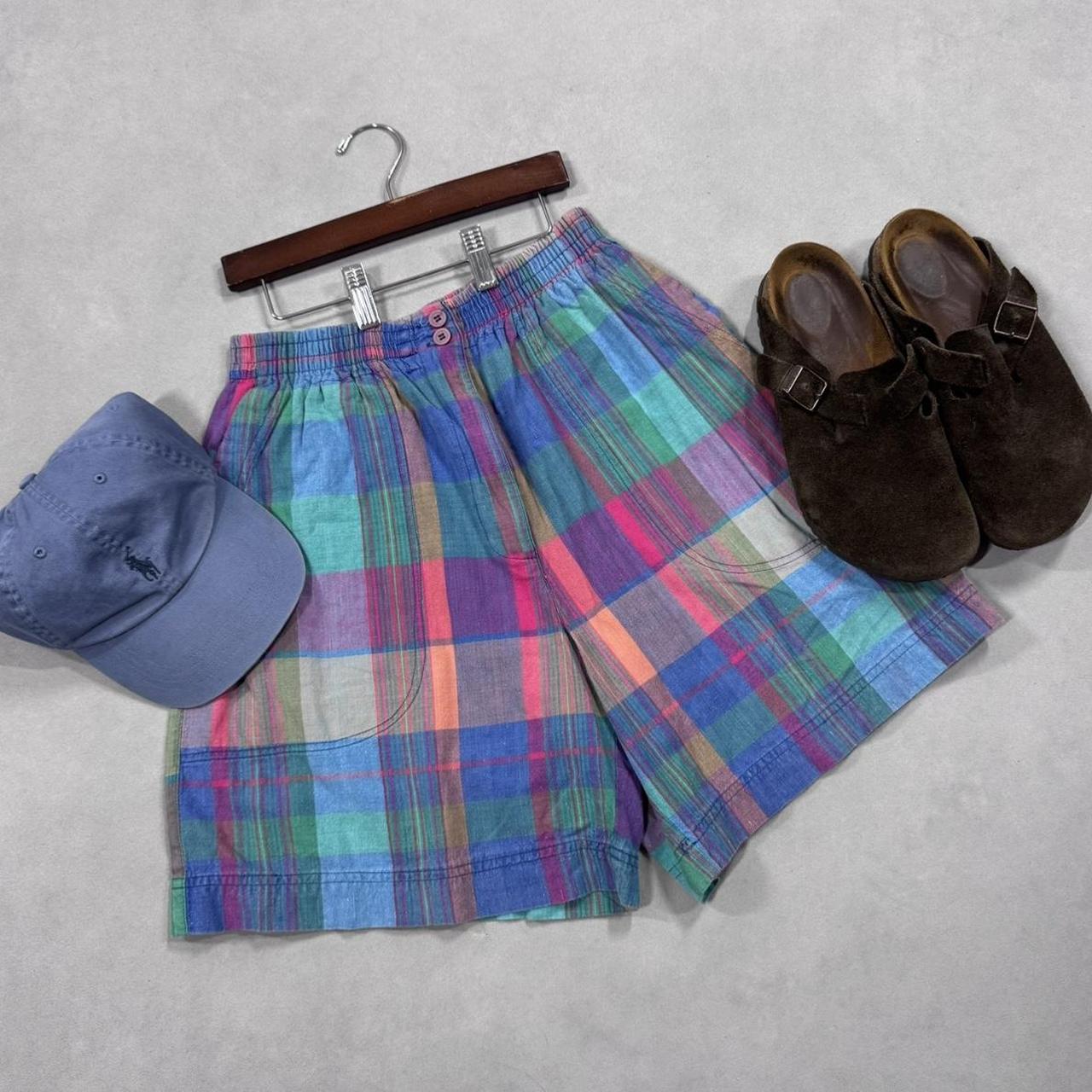VINTAGE 90S PICKET & POST RAINBOW SHORTS