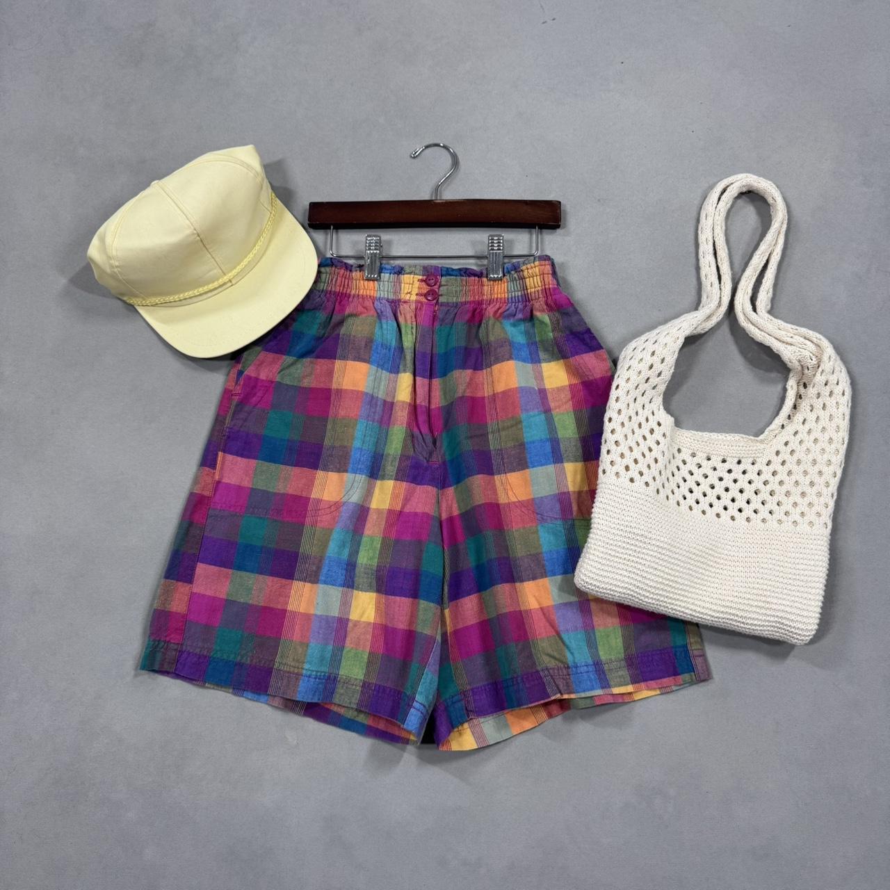 VINTAGE HUNT CLUB RAINBOW PINK SHORTS 🌈