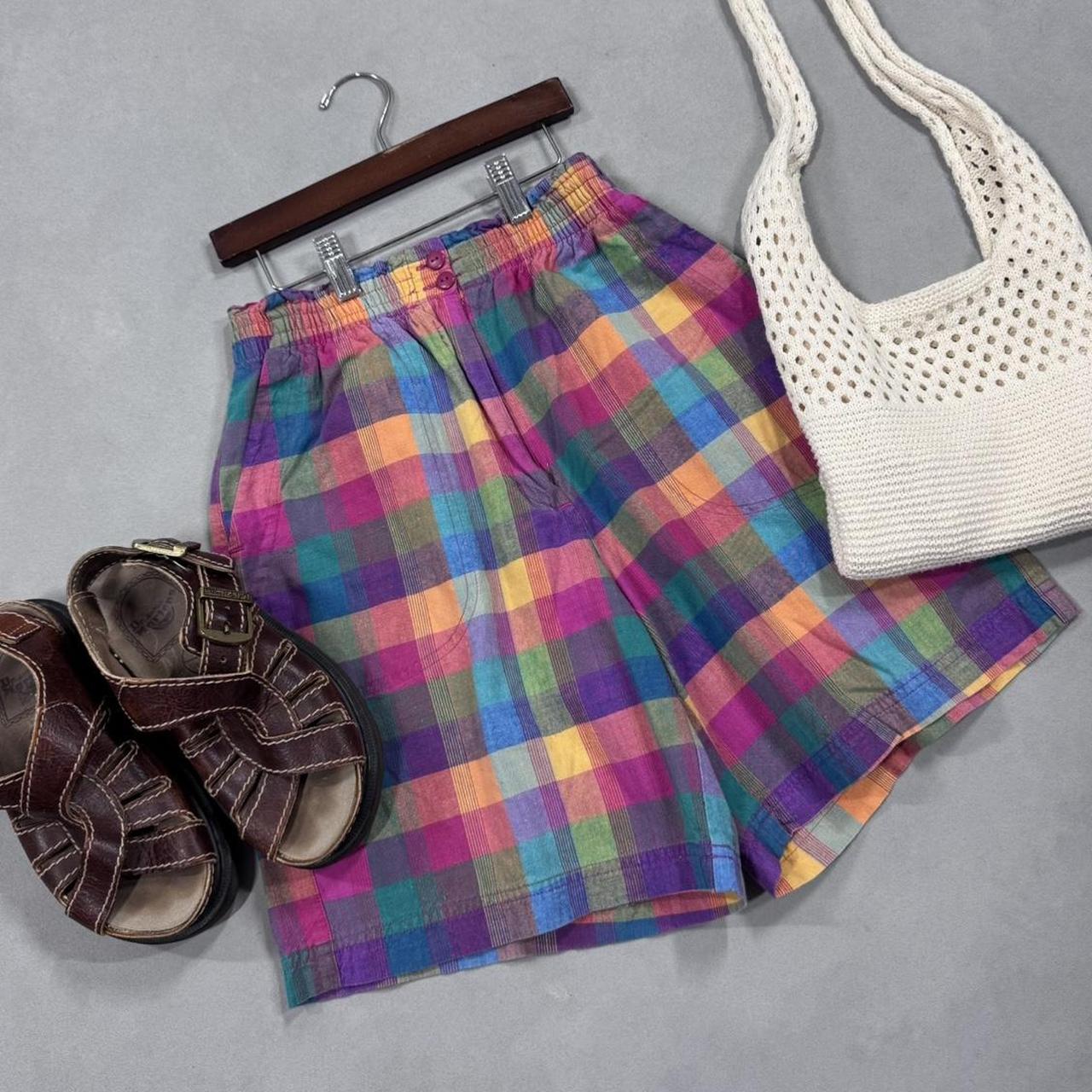 VINTAGE HUNT CLUB RAINBOW PINK SHORTS 🌈