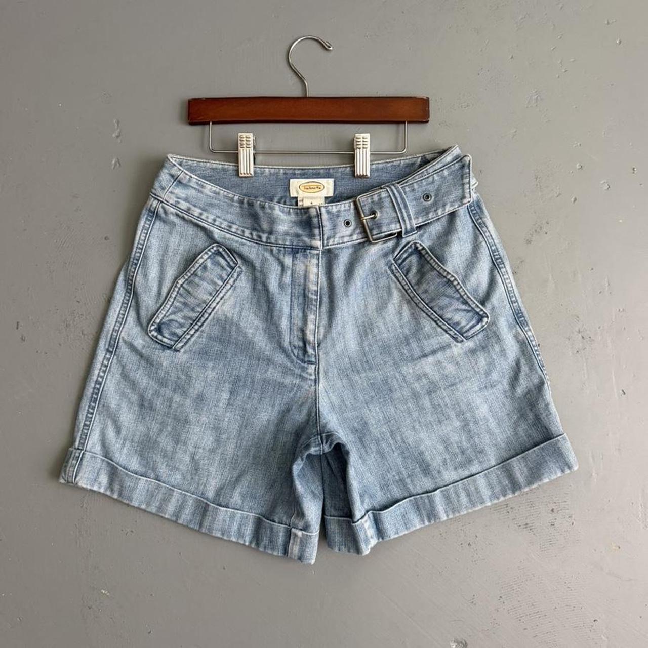 VINTAGE 90S TALBOTS BELTED SHORTS